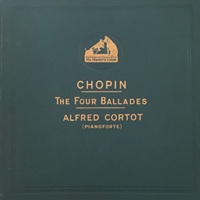 HMV : Cortot - Chopin Ballades